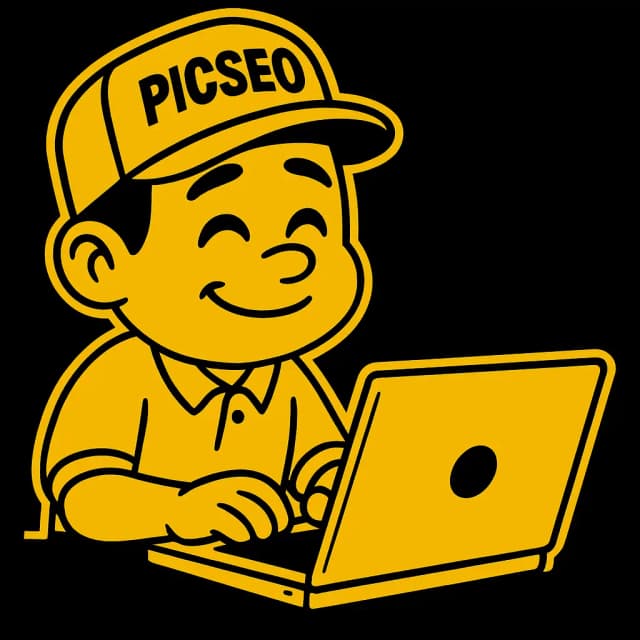 Confused character looking at poorly named image file